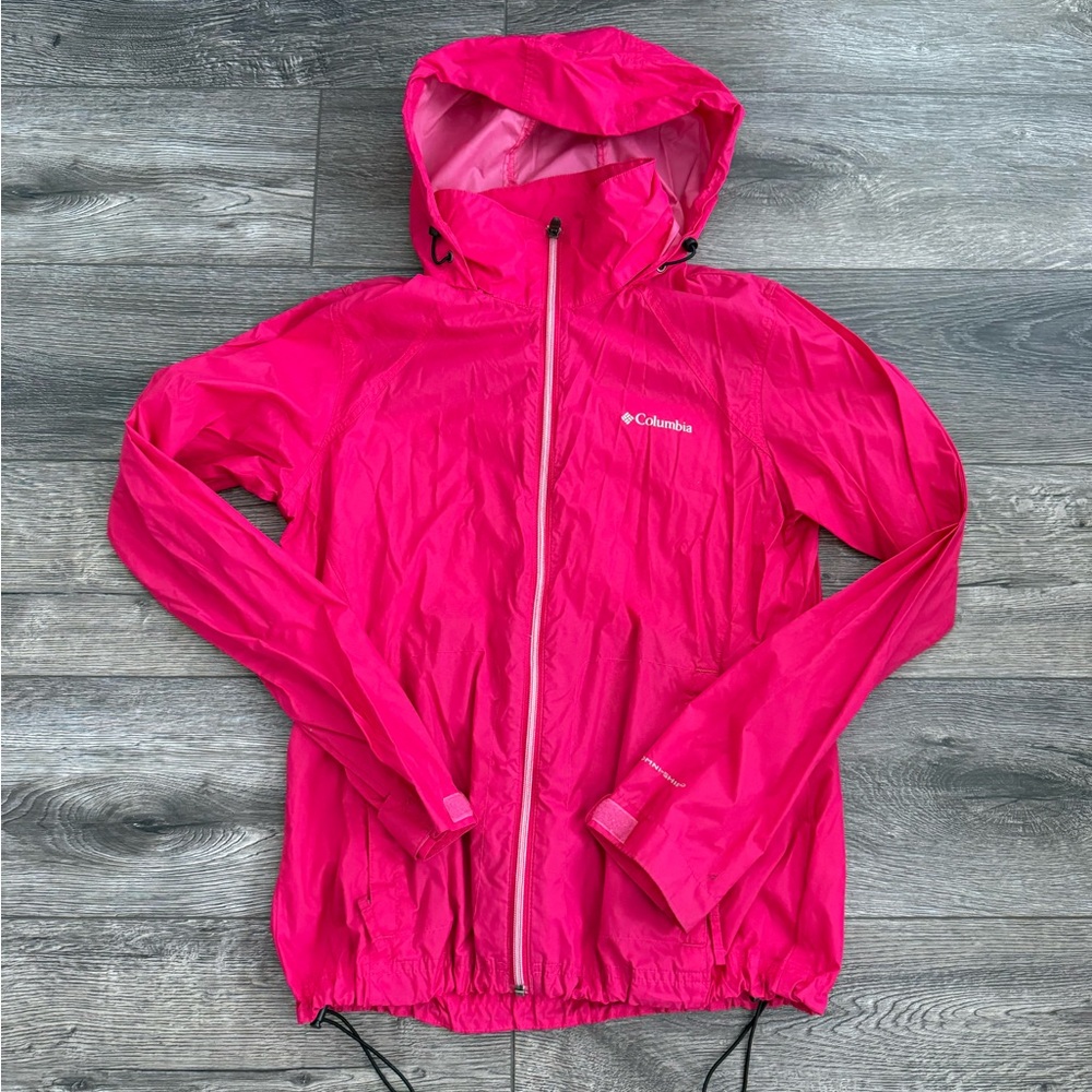 Columbia rain coat